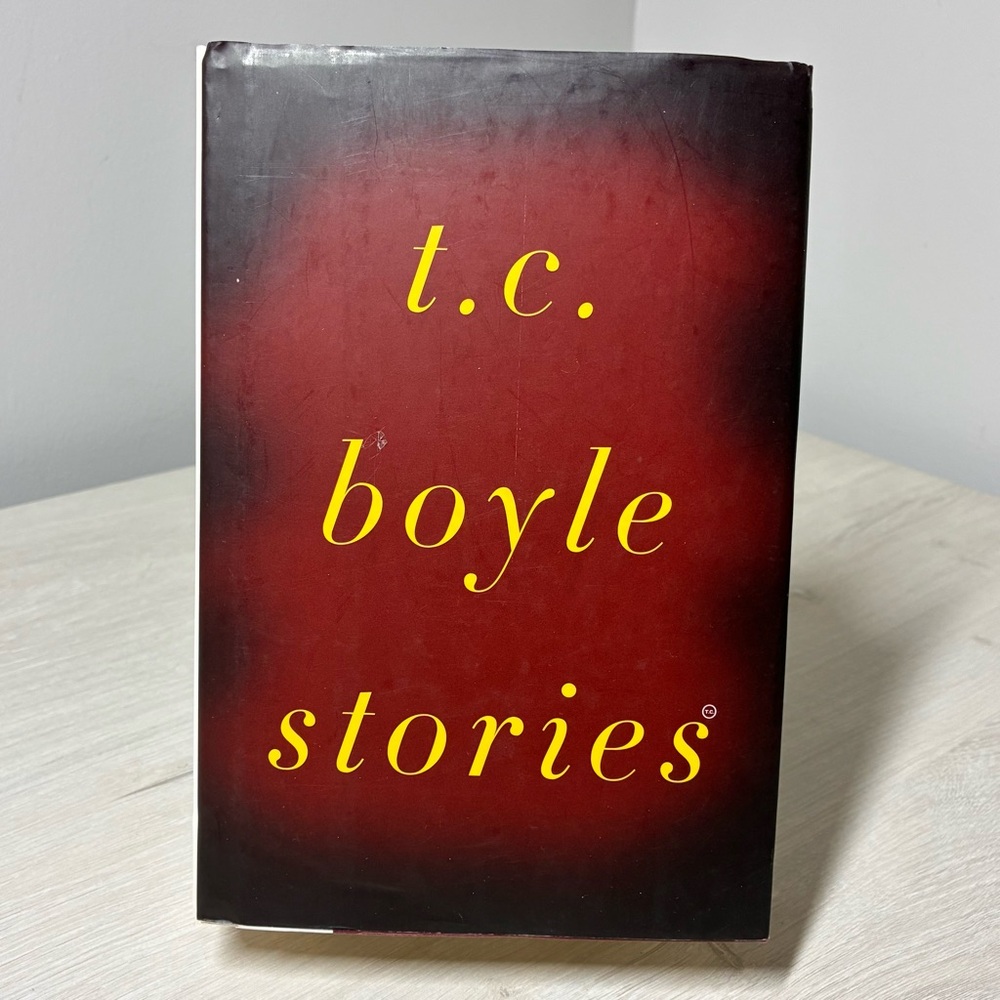 T. C. Boyle Stories Signed Hardcover First Edition Literary Fiction Book